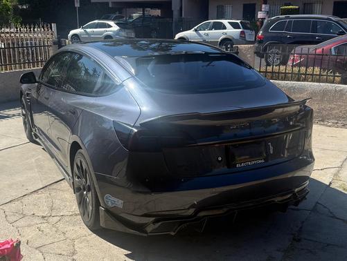 Gray 2021 Tesla Model 3 Long Range