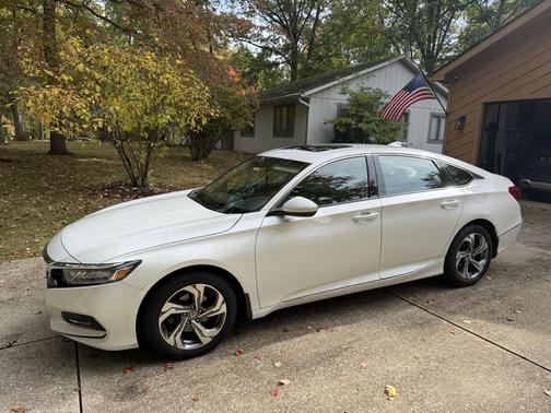 White 2020 Honda Accord EX 1.5T