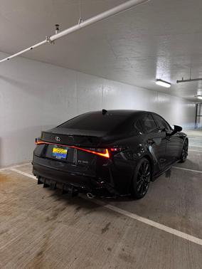 Black 2023 Lexus IS 350 F Sport