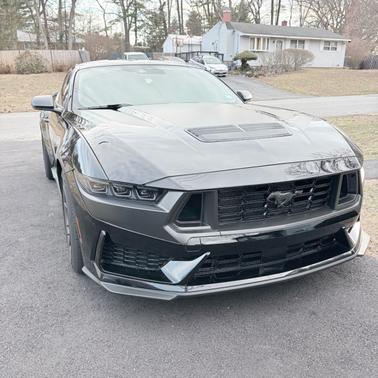 Black 2024 Ford Mustang Dark Horse