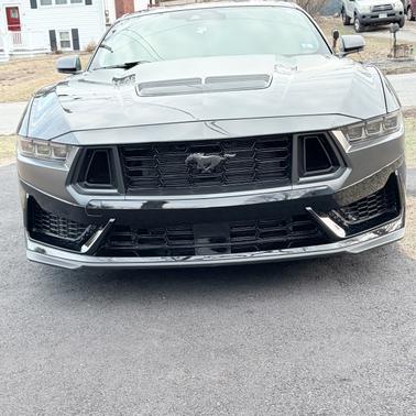 Black 2024 Ford Mustang Dark Horse