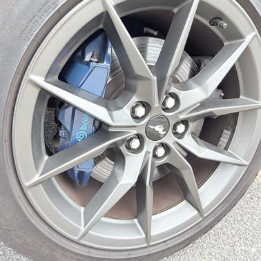 Black 2024 Ford Mustang Dark Horse