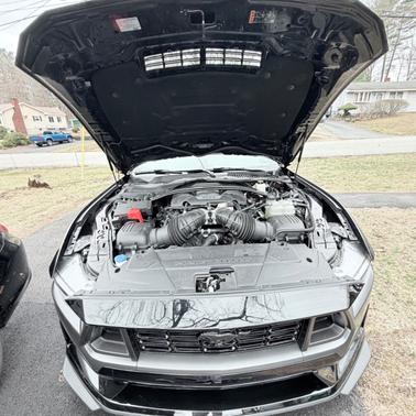 Black 2024 Ford Mustang Dark Horse