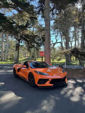 Orange 2022 Chevrolet Corvette Stingray w/1LT