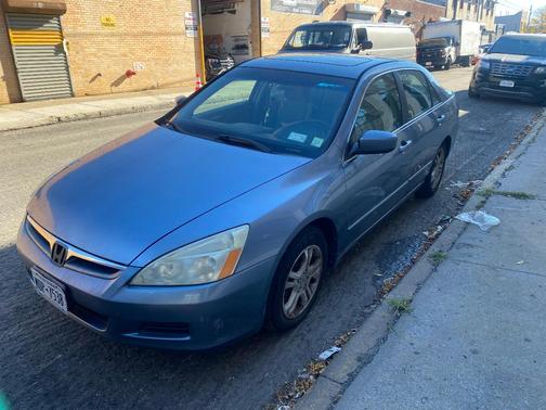 Blue 2007 Honda Accord EX