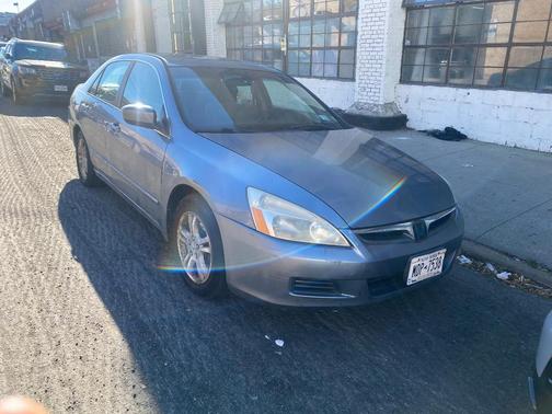 Blue 2007 Honda Accord EX