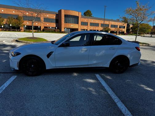 White 2025 BMW M3 Competition xDrive