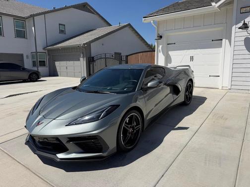 Gray 2022 Chevrolet Corvette Stingray w/2LT