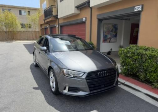 Gray 2018 Audi A3 2.0T Premium