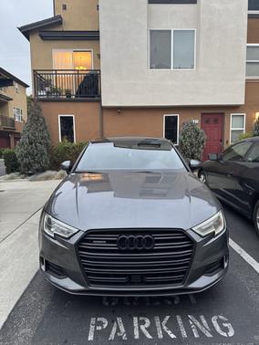 Gray 2018 Audi A3 2.0T Premium