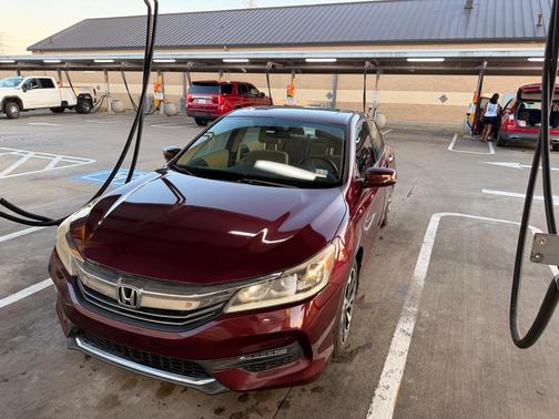 Red 2016 Honda Accord EX-L V-6