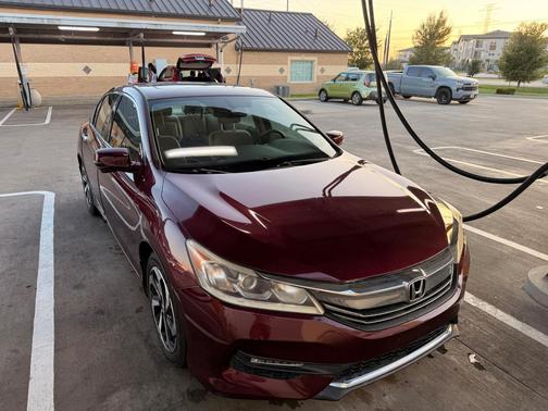 Red 2016 Honda Accord EX-L V-6