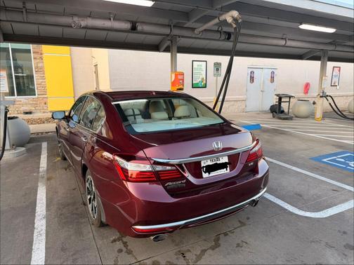 Red 2016 Honda Accord EX-L V-6