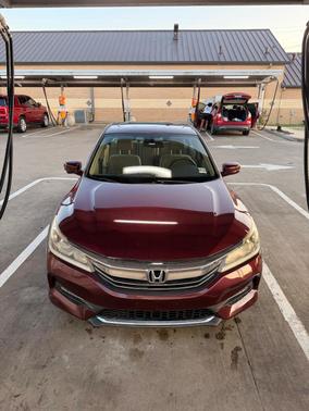 Red 2016 Honda Accord EX-L V-6