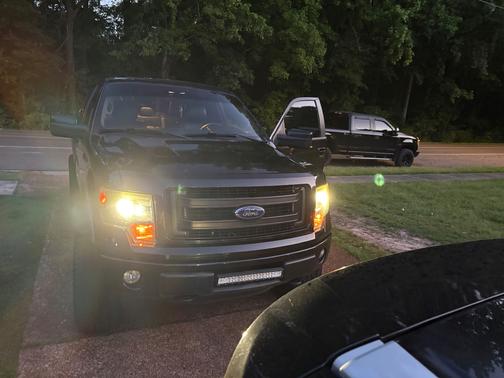 Black 2013 Ford F-150 FX4