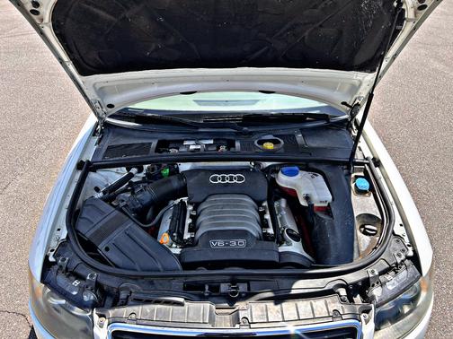 White 2005 Audi A4 3.0 Cabriolet