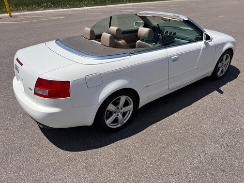 White 2005 Audi A4 3.0 Cabriolet