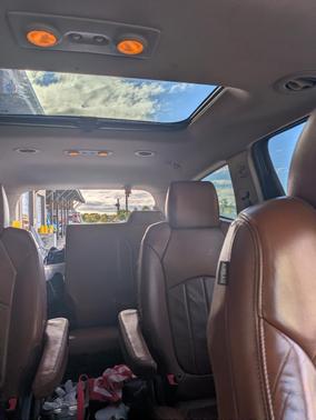 Gold 2015 Chevrolet Traverse LTZ