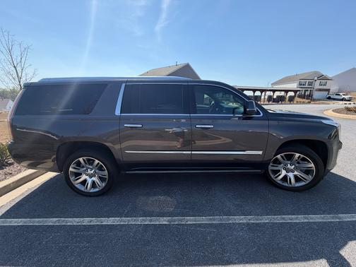 Gray 2016 Cadillac Escalade ESV Premium