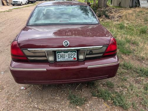 Red 2008 Mercury Grand Marquis LS