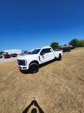 White 2025 Ford F-350 Platinum