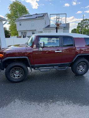 Red 2008 Toyota FJ Cruiser Base