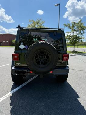 Green 2021 Jeep Wrangler Unlimited 4xe Sahara
