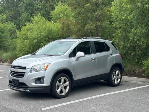 Silver 2015 Chevrolet Trax LTZ
