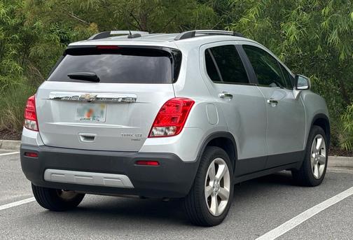 Silver 2015 Chevrolet Trax LTZ