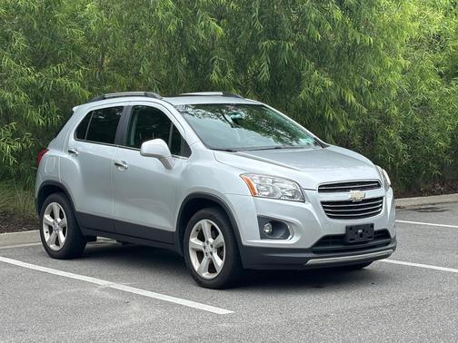 Silver 2015 Chevrolet Trax LTZ
