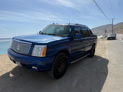 Blue 2003 Cadillac Escalade EXT Base