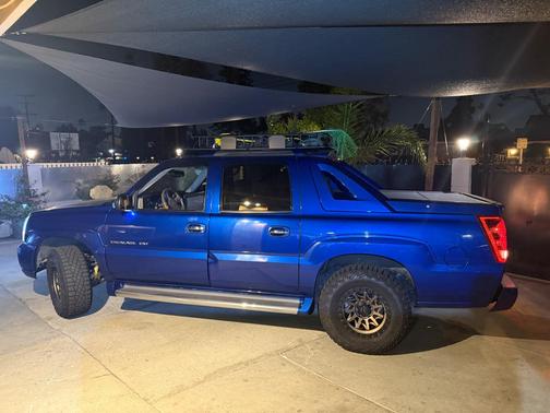 Blue 2003 Cadillac Escalade EXT Base