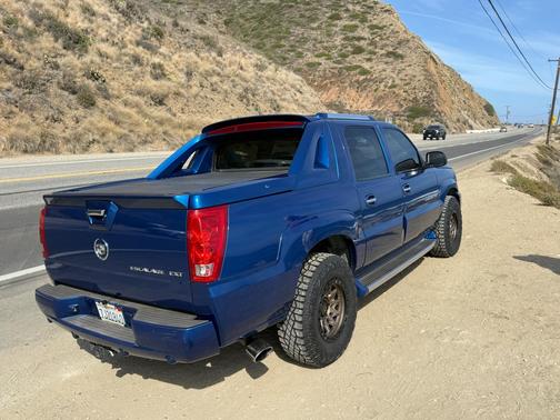 Blue 2003 Cadillac Escalade EXT Base