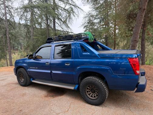 Blue 2003 Cadillac Escalade EXT Base