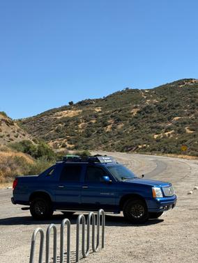 Blue 2003 Cadillac Escalade EXT Base