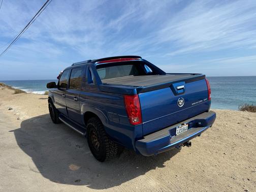 Blue 2003 Cadillac Escalade EXT Base