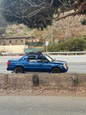 Blue 2003 Cadillac Escalade EXT Base