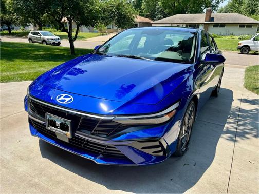 Blue 2024 Hyundai ELANTRA SEL
