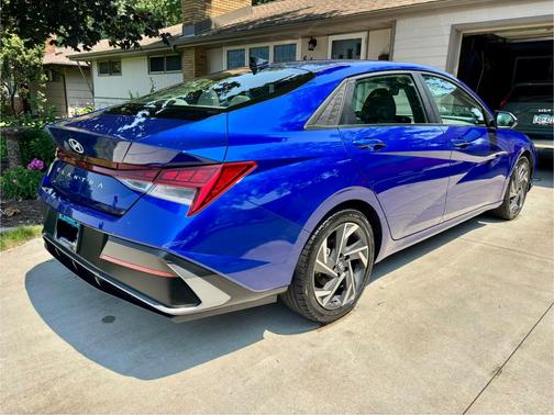 Blue 2024 Hyundai ELANTRA SEL