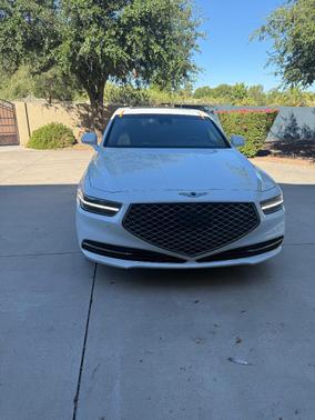 White 2021 Genesis G90 5.0 Ultimate