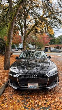 Black 2022 Audi A5 40 Premium Plus