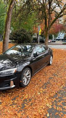 Black 2022 Audi A5 40 Premium Plus