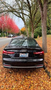 Black 2022 Audi A5 40 Premium Plus