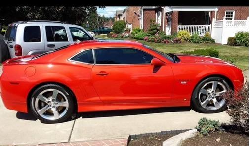 Orange 2010 Chevrolet Camaro 2SS