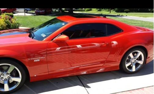 Orange 2010 Chevrolet Camaro 2SS