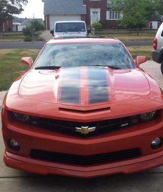 Orange 2010 Chevrolet Camaro 2SS