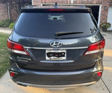 Blue 2017 Hyundai SANTA FE SE
