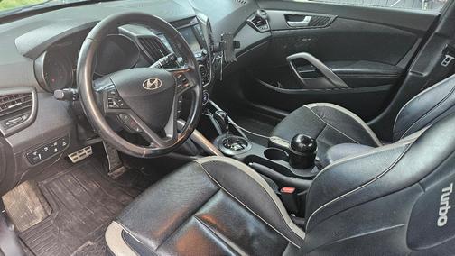 Gray 2015 Hyundai Veloster Turbo