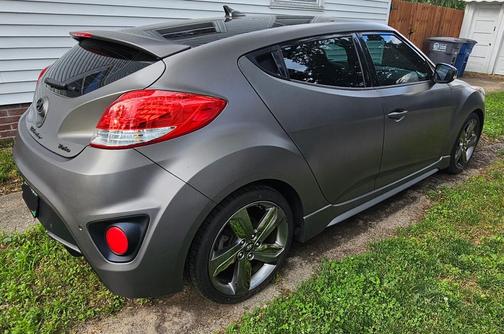 Gray 2015 Hyundai Veloster Turbo