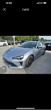 Silver 2017 Toyota 86 Base